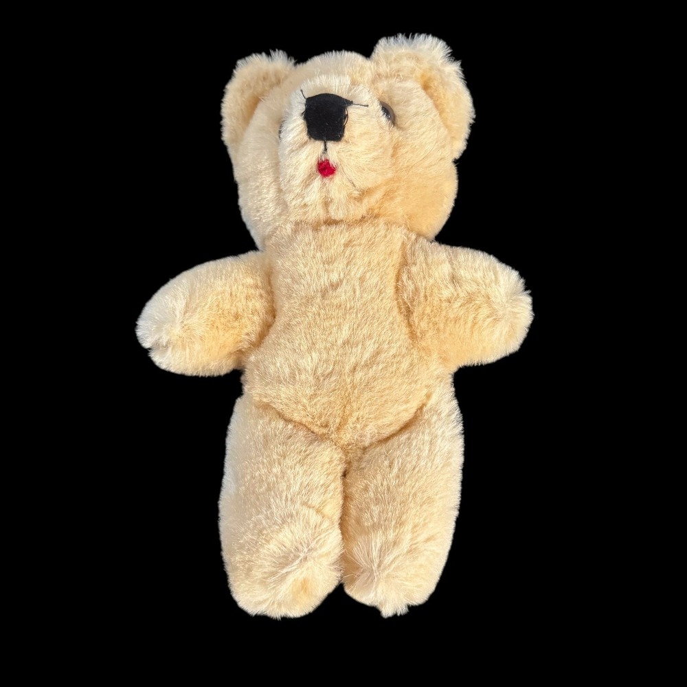 Dakin‎ Honey Brown Teddy Bear 7.5" Plush Brown Eyes Vintage 1979